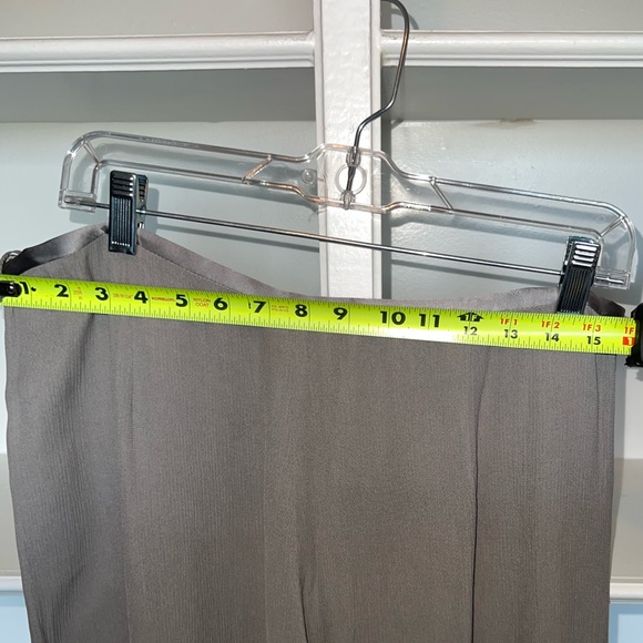 GIORGIO ARMANI Grey Silk Viscose Pant - L - 46IT - Picture 7 of 12